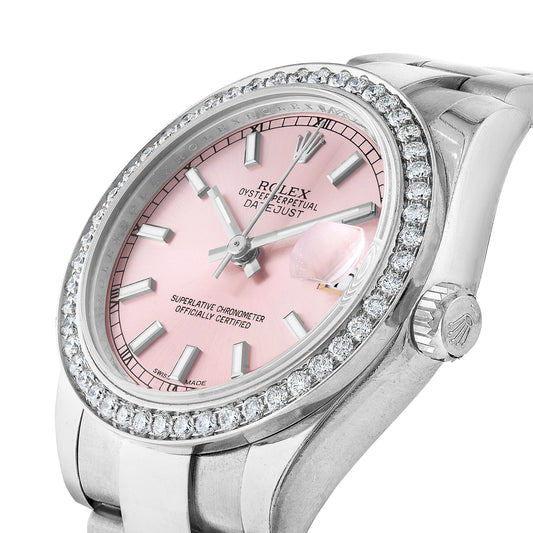Rolex Datejust 31mm with diamond bezel 178240