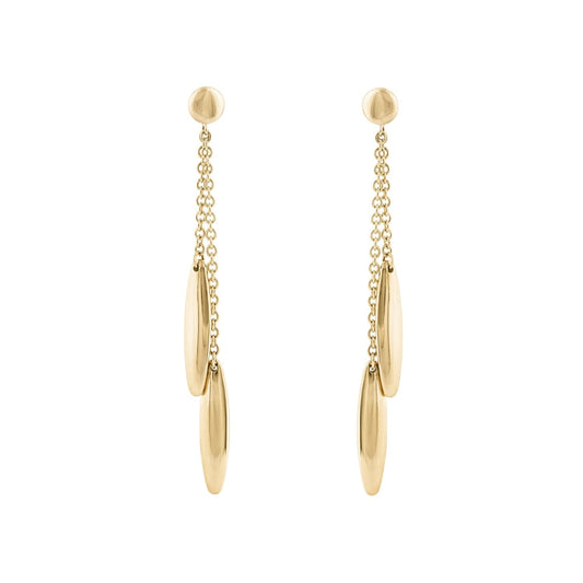 LaViano Jewelers Earrings - 18K Yellow Gold Drop Earrings |