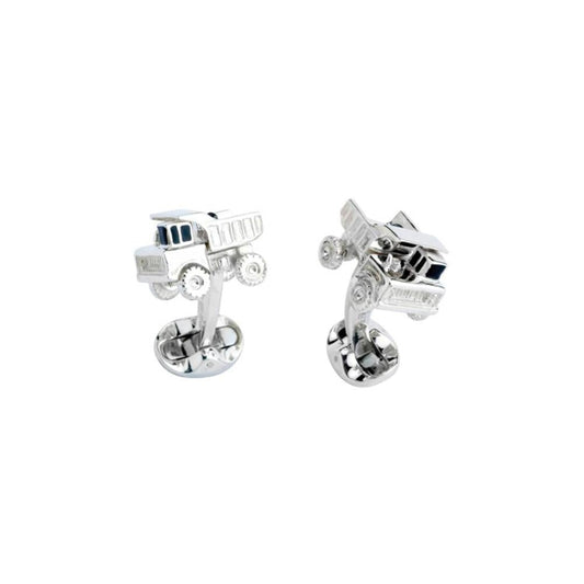 Deakin & Francis - Sterling Silver Dump Truck Cufflinks |
