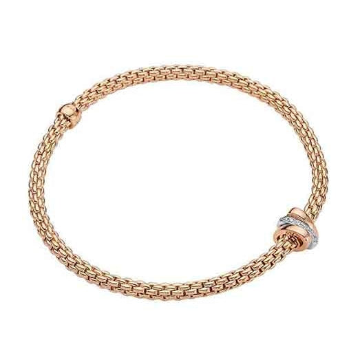 lavianojewelers - 18K Rose Gold Diamond Flex’It Bracelet |
