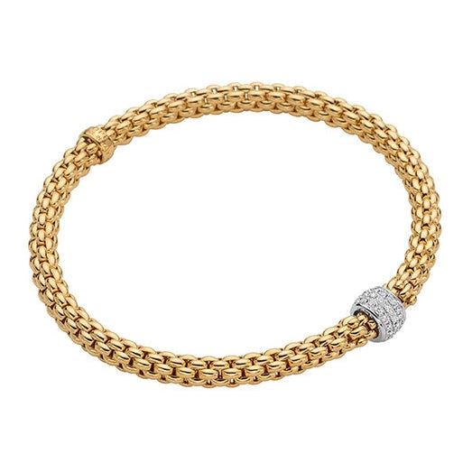 lavianojewelers - 18K Two Tone Diamond FlexβIt Bracelet |