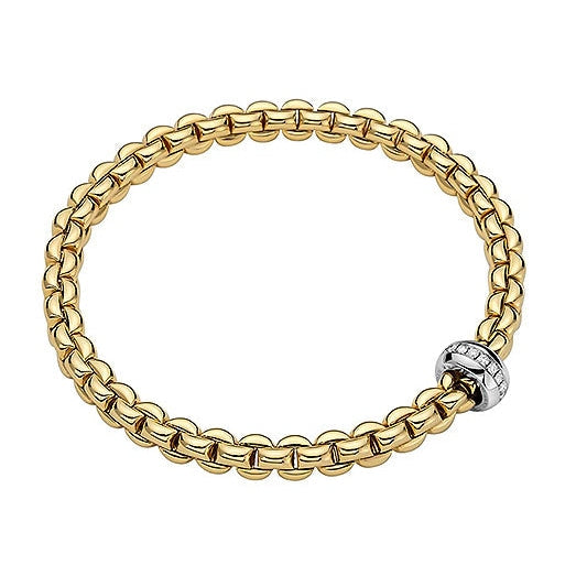 lavianojewelers - 18K Two Tone Diamond Flex’It Bracelet |