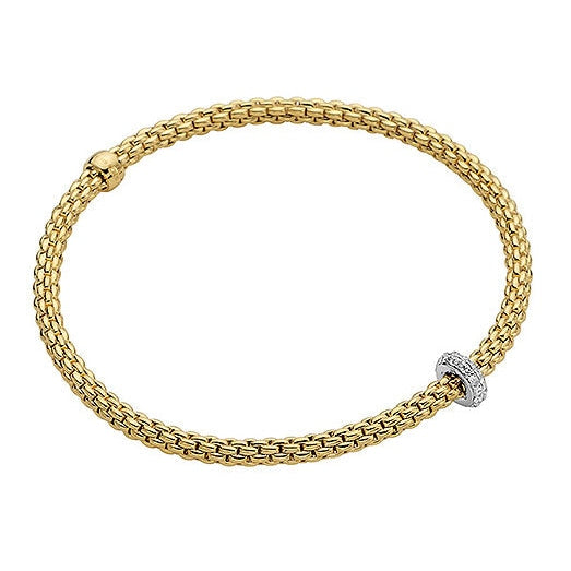 lavianojewelers - 18K Two Tone Diamond Flex’It Bracelet |