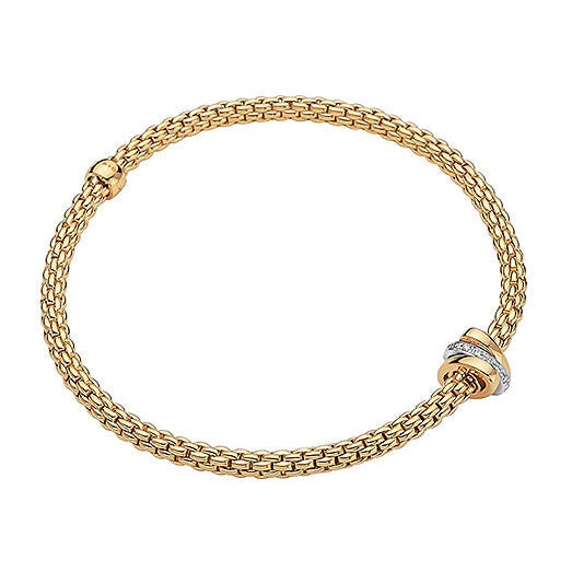lavianojewelers - 18K Two Tone Diamond Flex’It Bracelet |