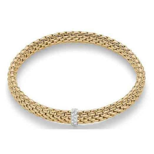 lavianojewelers - 18K Two Tone Diamond Flex’It Bracelet |