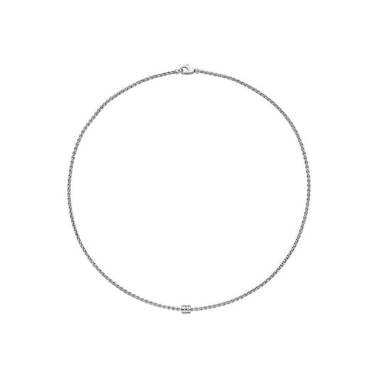 FOPE 18K White Gold Diamond Aria Necklace