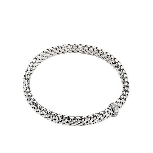 Fope Bracelets - 18K White Gold Diamond Bracelet | LaViano