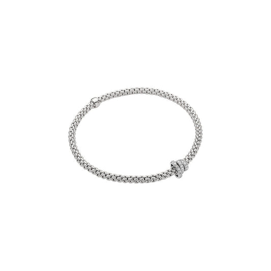 Fope Bracelets - 18K White Gold Diamond Bracelet | LaViano