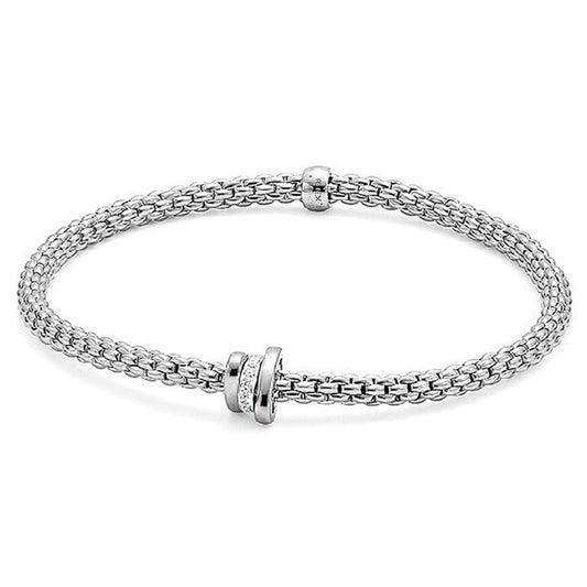 lavianojewelers - 18K White Gold Diamond FlexβIt Bracelet |