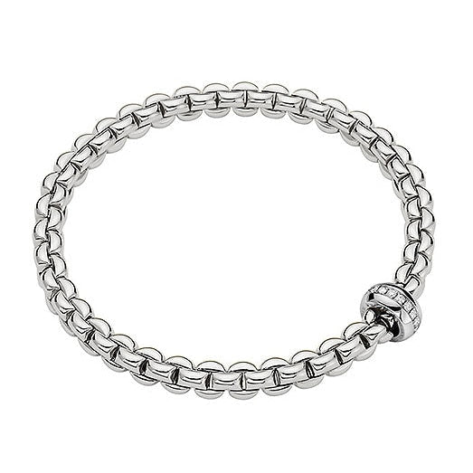 lavianojewelers - 18K White Gold Diamond Flex’It Bracelet |