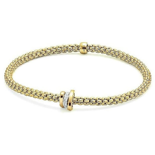 lavianojewelers - 18K Yellow Gold Diamond FlexβIt Bracelet |