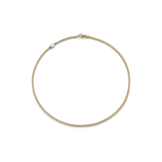 Fope Bracelets - 18K Yellow Gold Necklace #730C | LaViano
