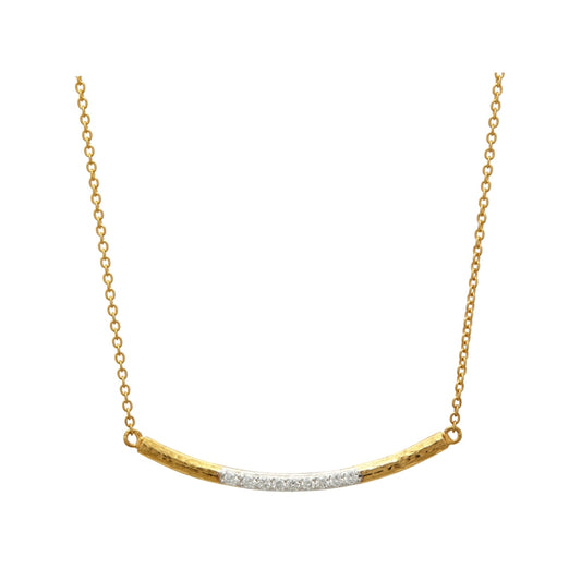 Gurhan Necklaces - 22K Yellow Gold Diamond Necklace |