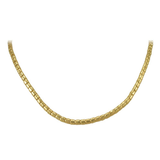 Gurhan - 24K Yellow Gold Thin Strand Vertigo Necklace |
