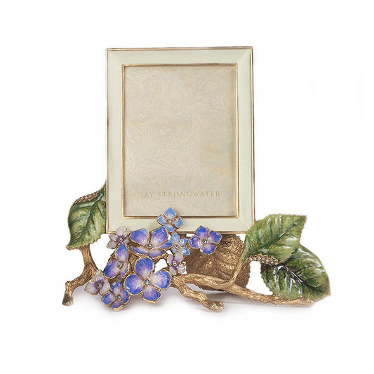 Jay Strongwater - Colbie Hydrangea 3 x 4 Frame | LaViano
