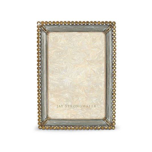 Jay Strongwater - Lorraine Stone Edge 4 x 6 Frame | LaViano