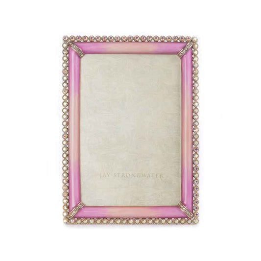 Jay Strongwater - Lorraine Stone Edge 4 x 6 Frame | LaViano