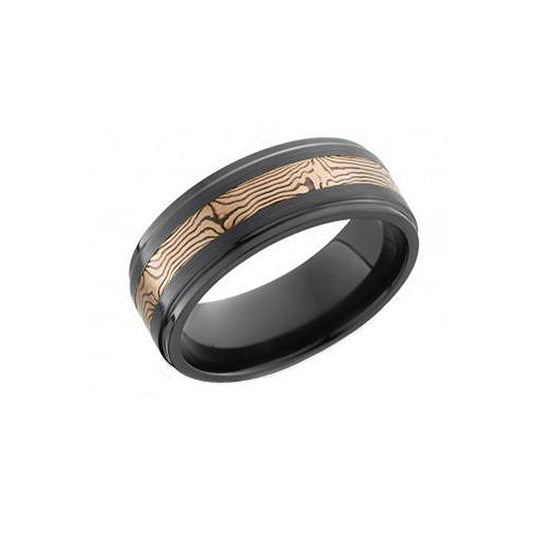 Lashbrook Designs - Zirconium Wedding Band | LaViano