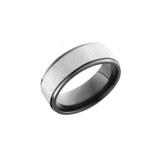 Lashbrook Designs - Zirconium Wedding Band | LaViano