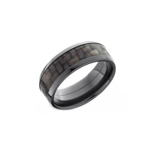 Lashbrook Designs - Zirconium Wedding Band | LaViano