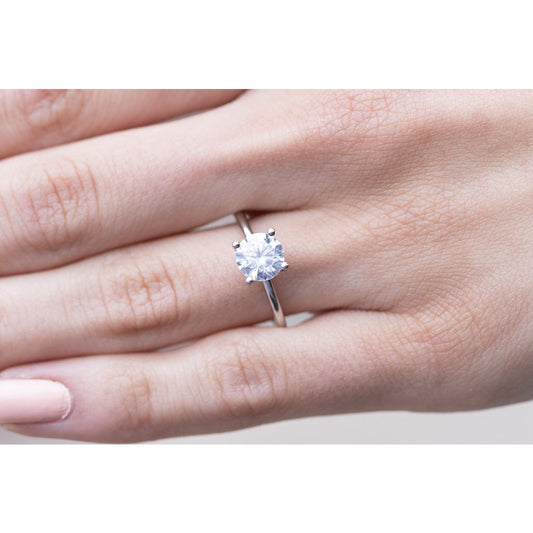 lavianojewelers - Platinum Semi Mounting Ring | LaViano
