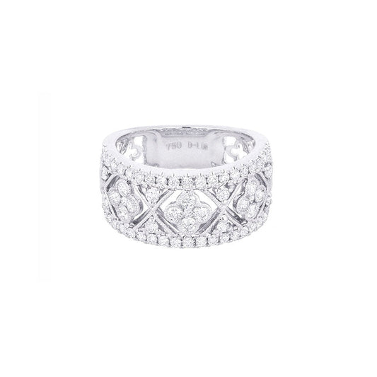 Image of White Gold and Diamond Ring