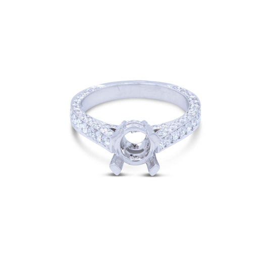 LaViano Jewelers Rings - 1.08cts Platinum Diamond Semi