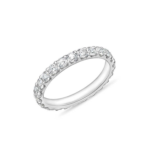 lavianojewelers - Platinum and Diamond Wedding Band |