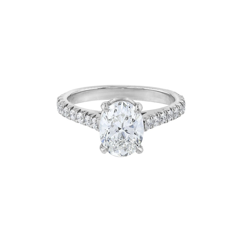 LaViano Jewelers Engagement Rings - 1.56 Carat Oval Diamond