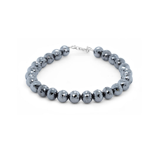 LaViano Jewelers Bracelets - 14K White Gold Black Diamond