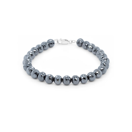 LaViano Jewelers Bracelets - 14K White Gold Black Diamond