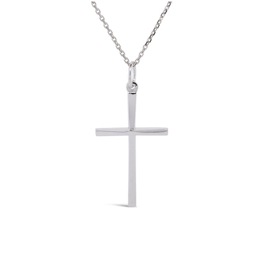 LaViano Jewelers - 14K White Gold Cross | LaViano Jewelers
