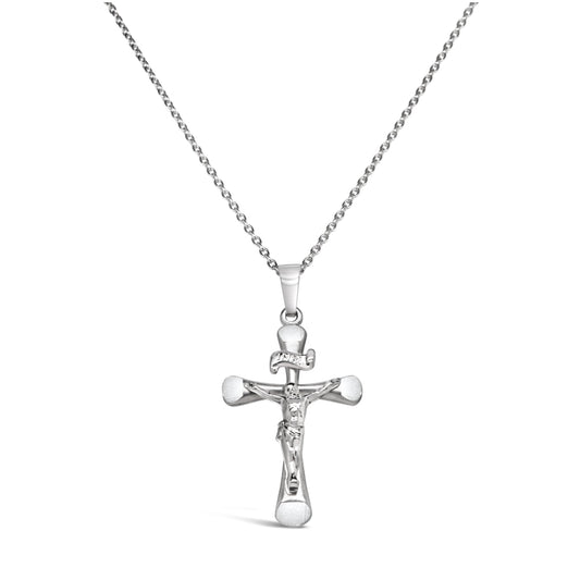 LaViano Jewelers - 14K White Gold Cross | LaViano Jewelers