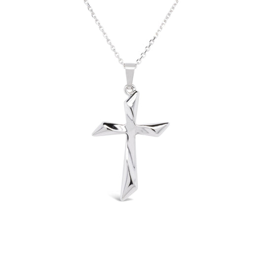 LaViano Jewelers Necklaces - 14K White Gold Cross | LaViano