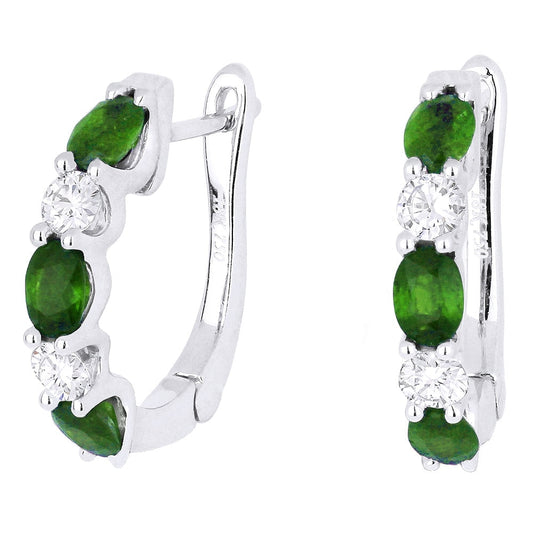 LaViano Jewelers Earrings - 14K White Gold Diamond and
