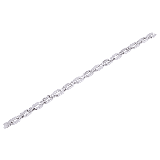 LaViano Jewelers Bracelets - 14K White Gold Diamond Bracelet