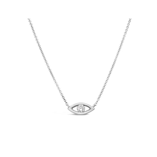 LaViano Jewelers 14K White Gold Diamond Necklace