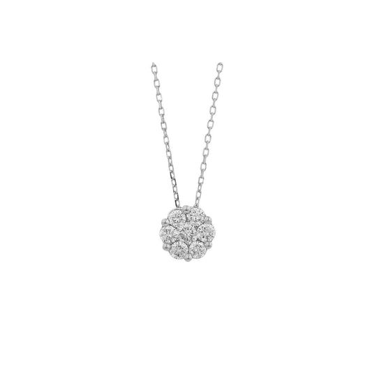 LaViano Jewelers Necklaces - 14K White Gold Diamond Necklace