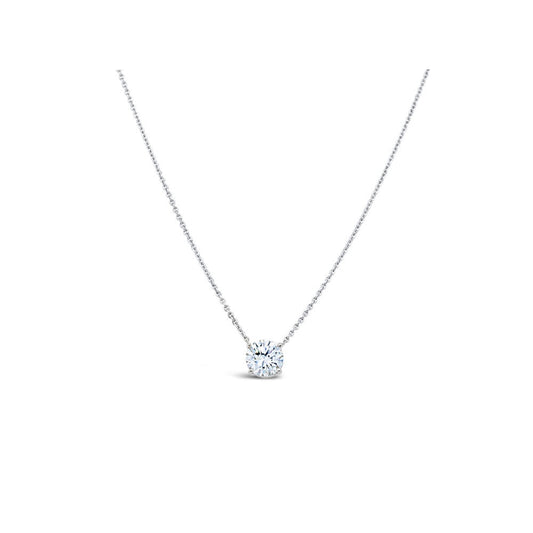 LaViano Jewelers 14K White Gold Diamond Necklace