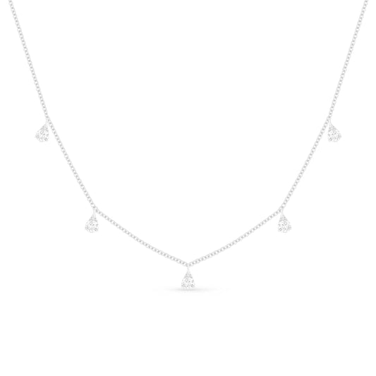 LaViano Jewelers Necklaces - 14K White Gold Diamond Necklace