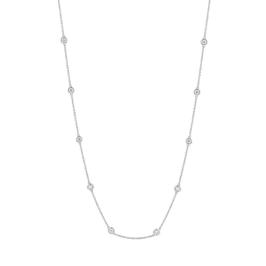 LaViano Jewelers Necklaces - 14K White Gold Diamond Necklace