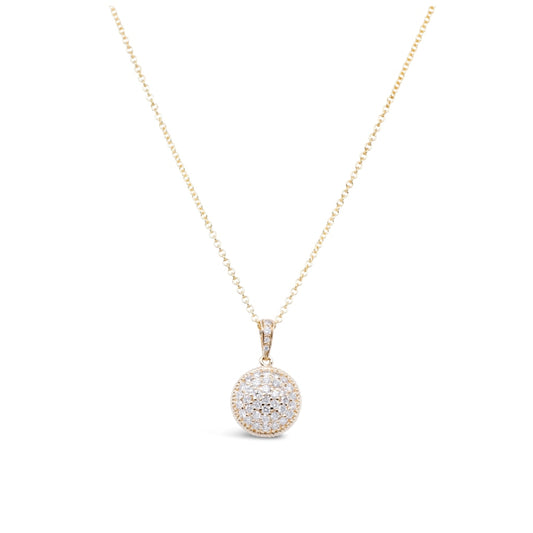 LaViano Jewelers Necklaces - 14K Yellow Gold Diamond