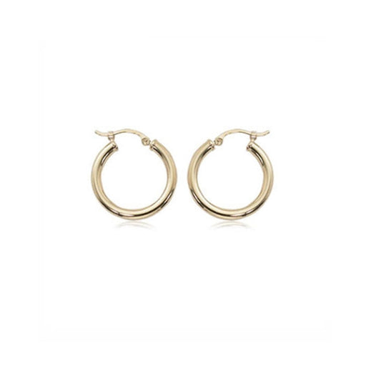 lavianojewelers - 14K Yellow Gold Hoop Earrings | LaViano