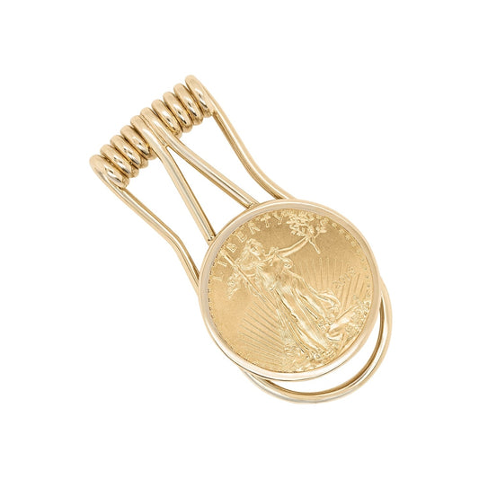 LaViano Jewelers Money Clip - 14K Yellow Gold Money Clip |