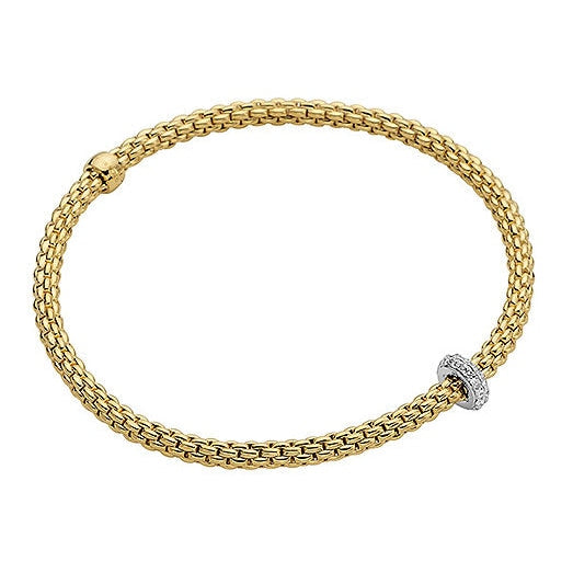 lavianojewelers - 18K Two Tone Diamond Flex’It Bracelet |