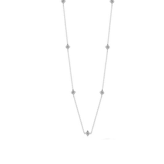 lavianojewelers - 18K Two-Tone Diamond Necklace | LaViano