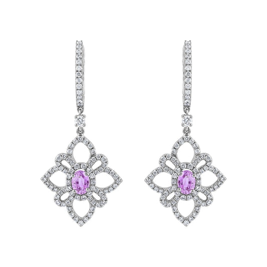 LaViano Jewelers Earrings - 18K White Gold Diamond