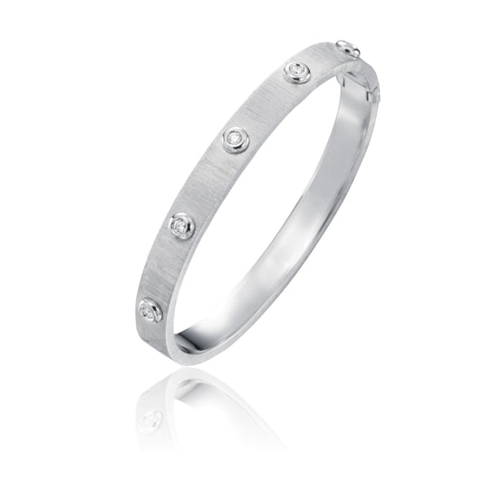 LaViano Jewelers Bracelets - 18K White Gold Diamond Bracelet