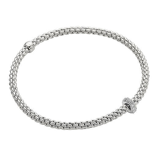 lavianojewelers - 18K White Gold Diamond Bracelet | LaViano