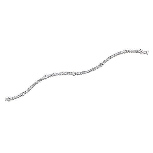 lavianojewelers - 18K White Gold Diamond Bracelet | LaViano